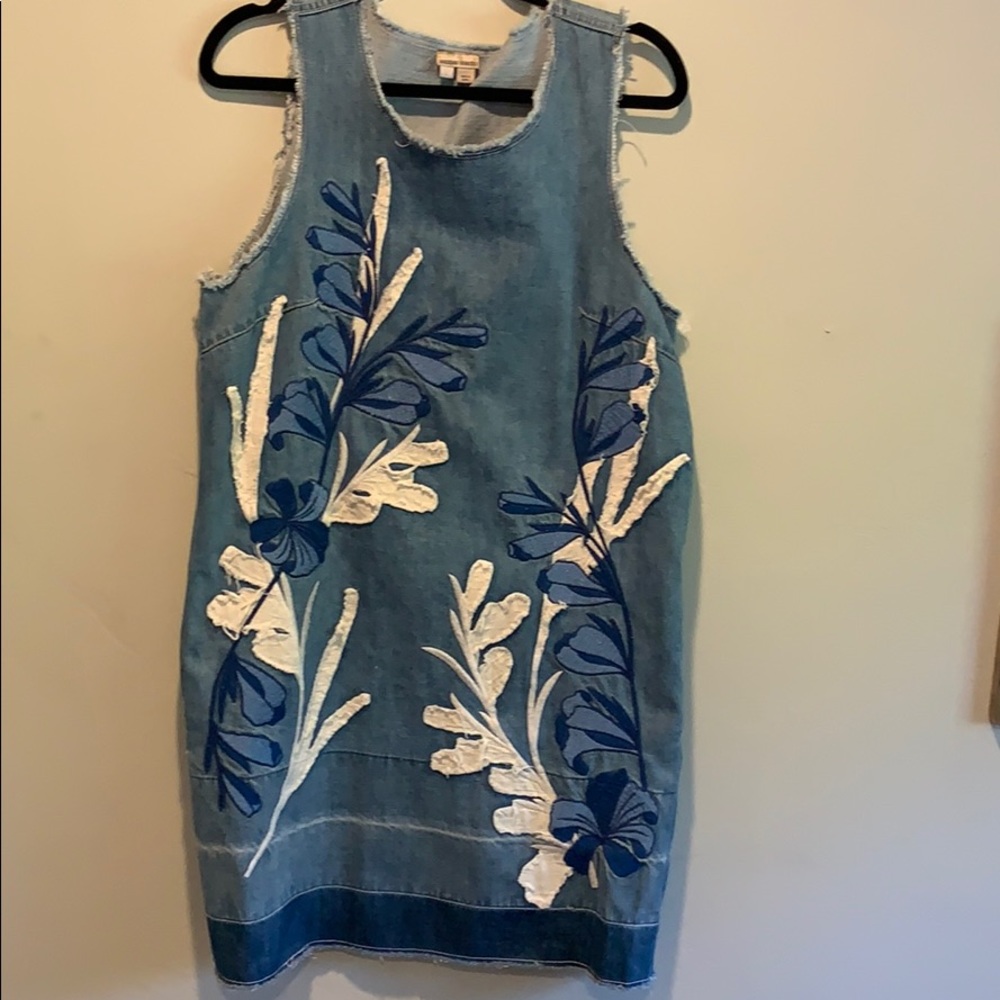 Anthropologie jean dress
